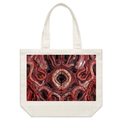 Anus and Deep State III - Shoulder Canvas Tote Bag