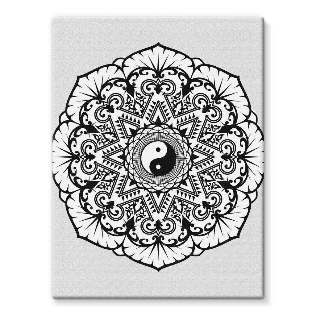 Mandala Canvas Canvas kite.ly 12"x16" 