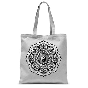 Mandala Tote Bag Bag kite.ly 15"x16.5" 