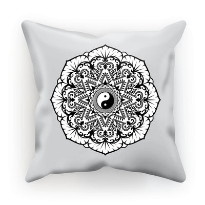 Mandala Cushion Cushion kite.ly Faux Suede 18"x18" 