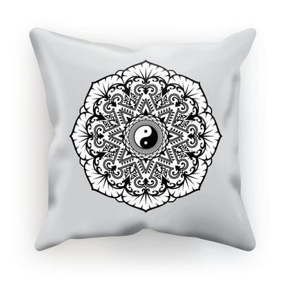 Mandala Cushion Cushion kite.ly Linen 12"x12" 