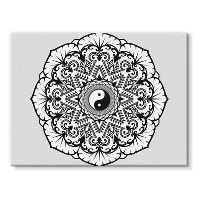 Mandala Canvas Canvas kite.ly 24"x18" 