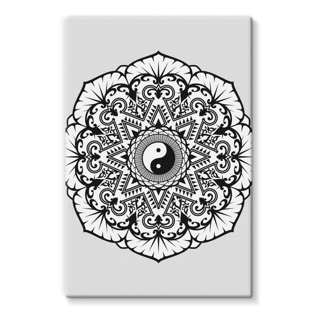 Mandala Canvas Canvas kite.ly 24"x36" 