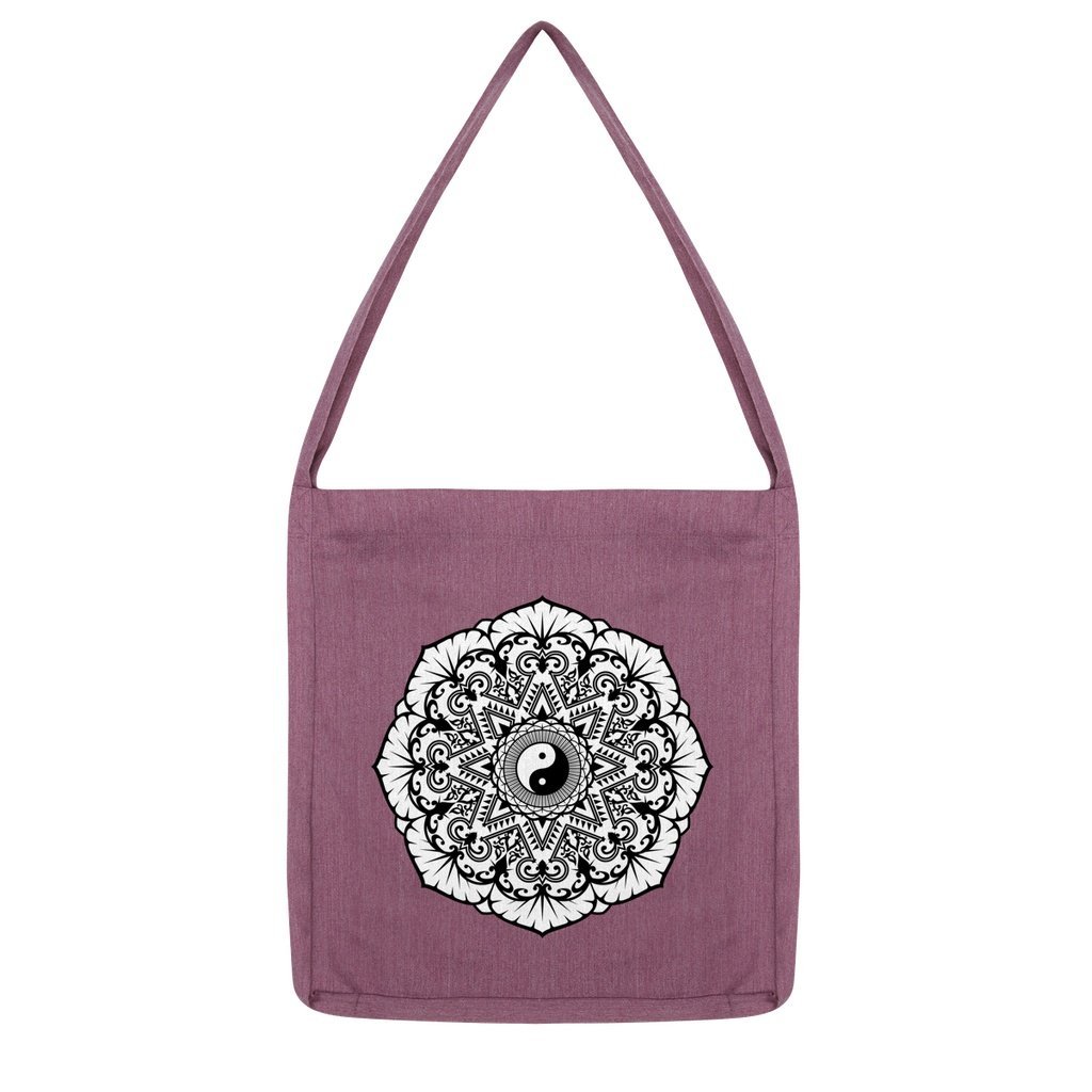 Mandala Tote Bag Bag kite.ly Melange Plum