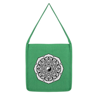 Mandala Tote Bag Bag kite.ly Melange Green