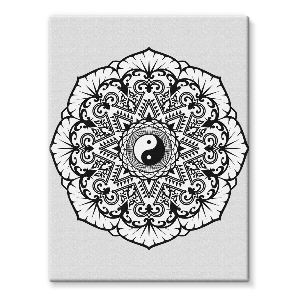 Mandala Canvas Canvas kite.ly 24"x32" 