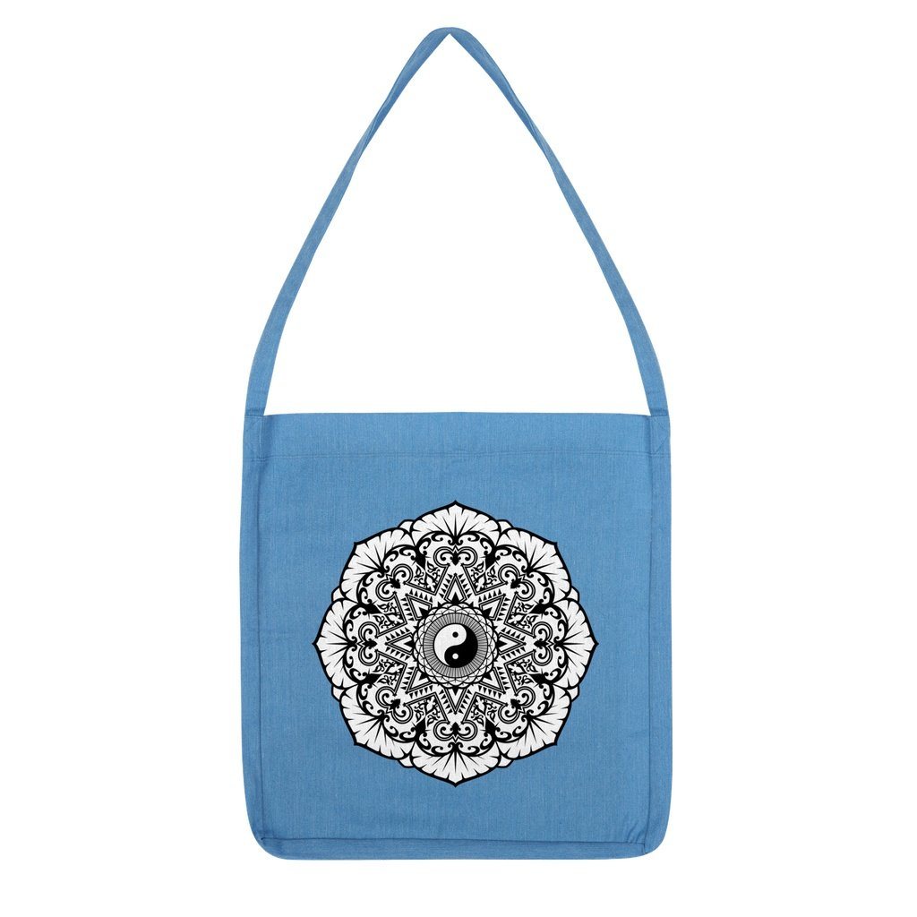 Mandala Tote Bag Bag kite.ly Melange Mid Blue